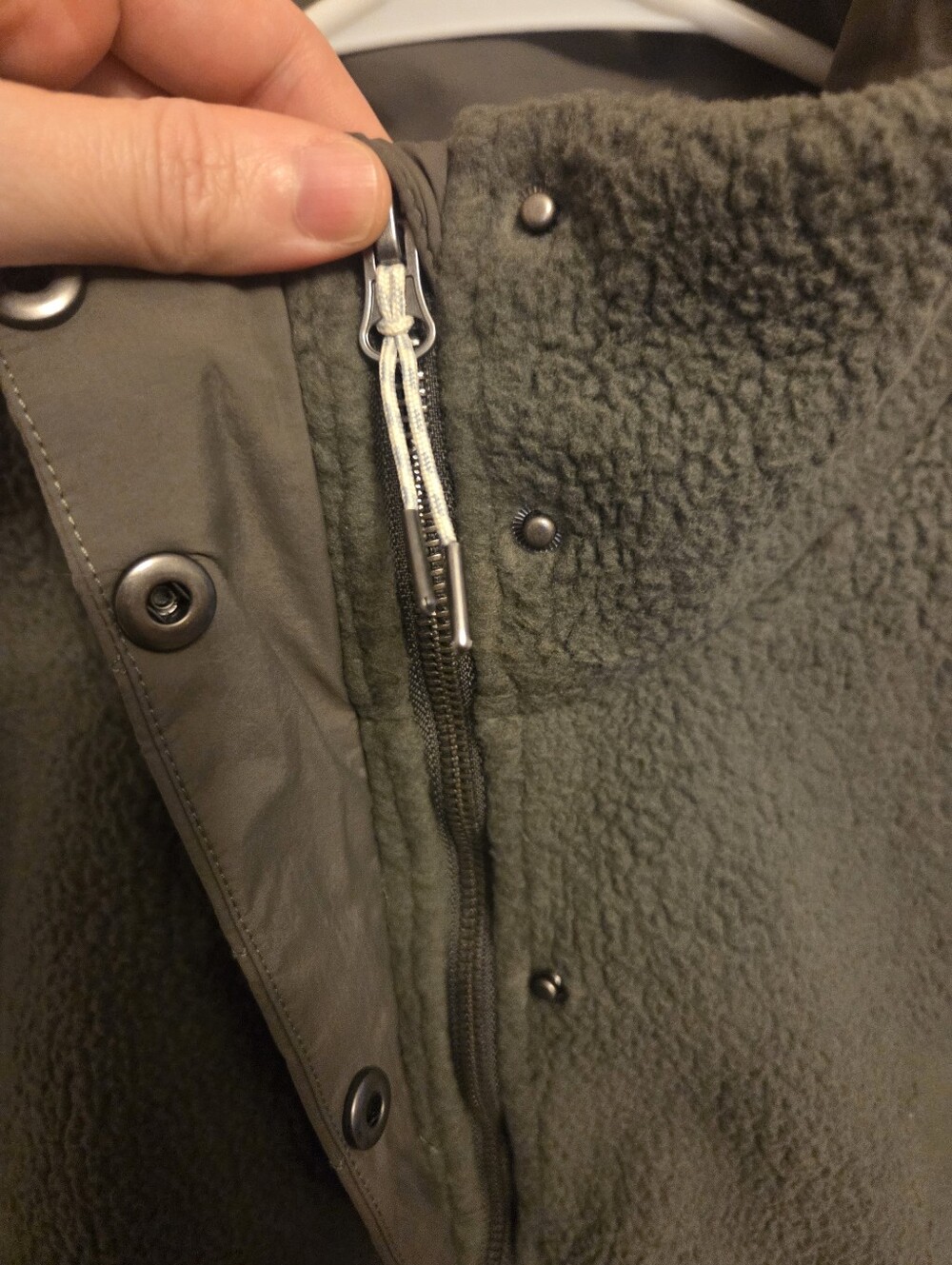 Vuori Highland Sherpa Zip-up Jacket Sz Large Women's NWOT - Picture 3 of 7